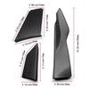 Adatto Per BMW F80 M3 F82 M4 2 pezzi Fibra di Carbonio Accessori Car Styling Labbro Paraurti Anteriore Pinna Splitter Spoiler Canard Adesivo