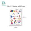 Proud Day Waterproof Rainbow Sports & Camouflage Tattoo Stickers for Arm and Face