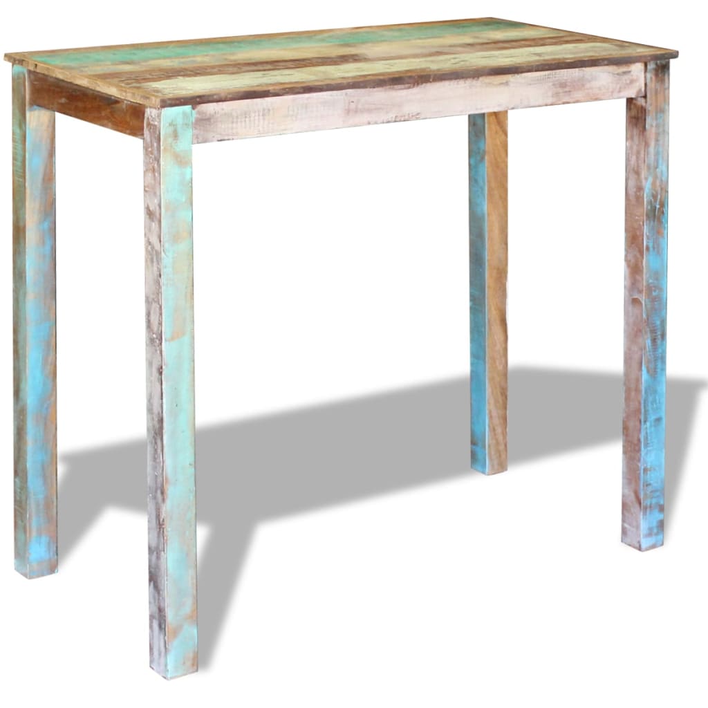 Bar Tables Bar Table Solid Reclaimed Wood 115X60x107 Cm