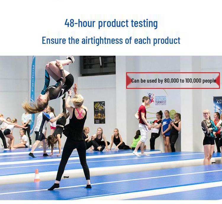 Inflatable Air Cushion Mat for Gymnastics, Yoga, Dance, and Sports Training