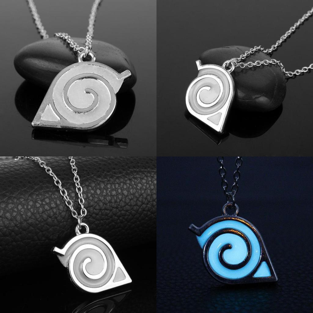 Necklace Luminous Naruto With Alloy Pendant Jewelry For Fans And Gift Giving