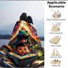 1pc Dinosaur Adventure Blanket Lightweight Flannel Blanket Throw Blanket For Sofa, Bed, Travel, Camping, Livingroom, Office, Couch, Chair, And Bed yy2