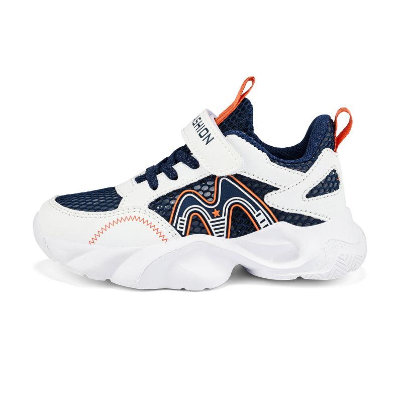 

Boys Chunky Sneaker Kids Sports Shoes Summer Mesh Lightweight Platform Children Casual Sneaker Outdoor Sports Shoes for Boy 28 белый