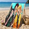 Winter Fantasy Slayer Group Beach Towel Microfiber Beach Towel, Lightweight and Quick-Dry, for Summer Travel, Swimming Pool Fan Birthday Gift