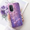 For Huawei Nova 9 SE Nova9 Cute Flower Butterfly Cat Painted Case For Huawei Nova 9 9SE Soft Silicone TPU Phone Cases