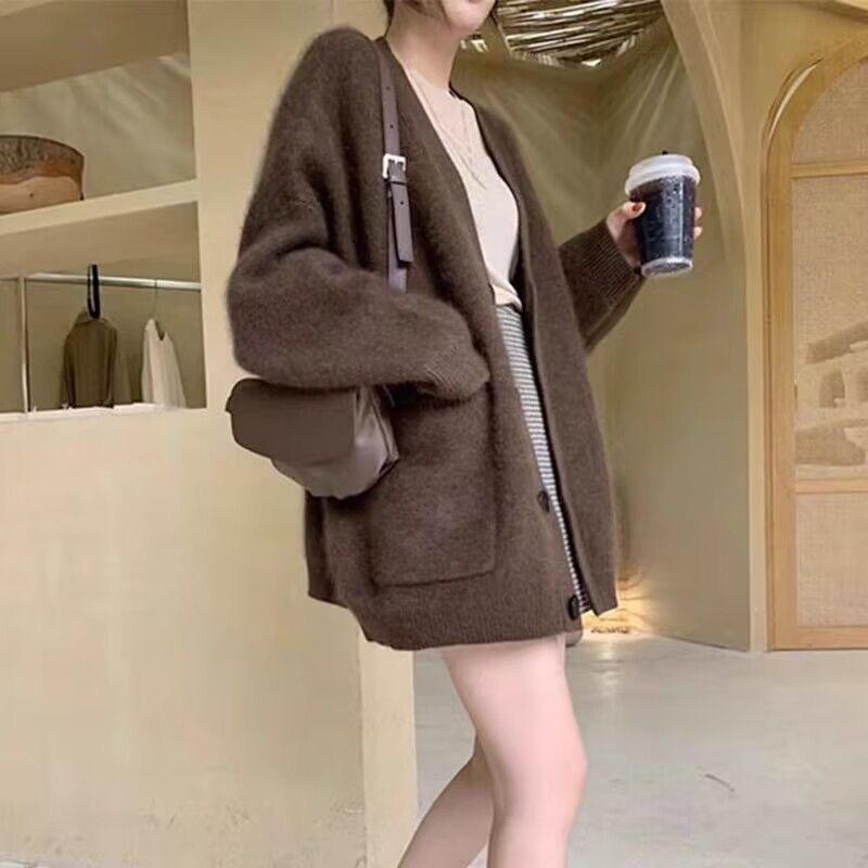 Sweater Jacket Women's Top