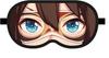 COSPA Uma Musume Pretty Derby El Condor Pasa Eye One Size Fits Made of and Polyurethane Mask, All, Polyester, Cotton,