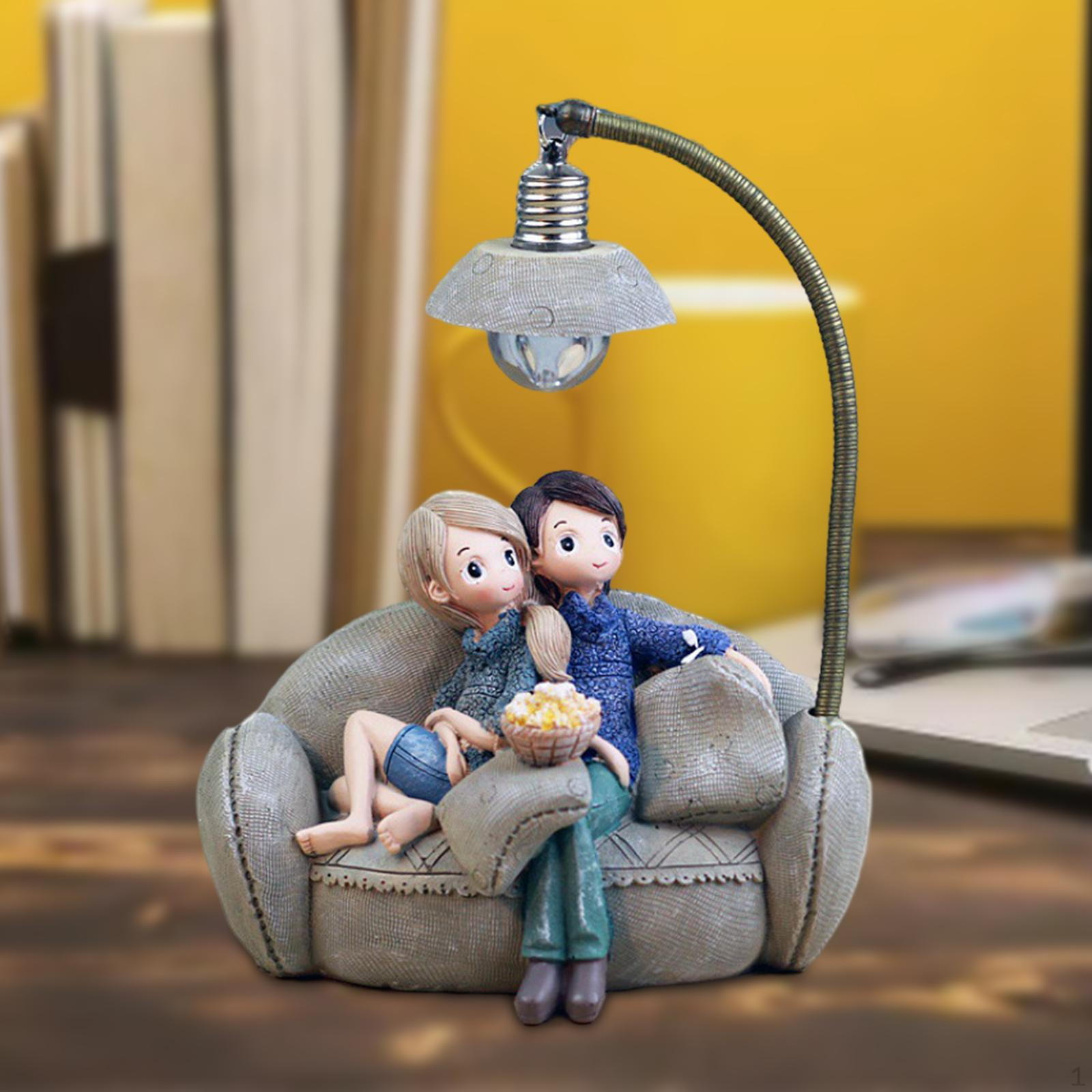 

Фигурка пары, прикроватный светильник, украшения, домашний декор, ночной стол, настольная лампа для гостиной Sofa