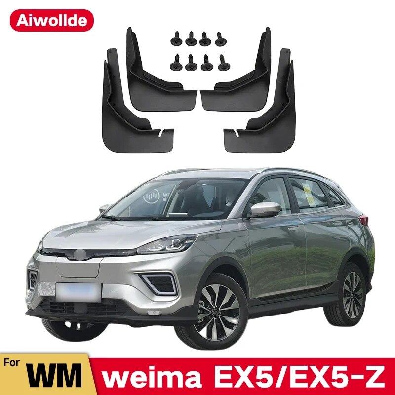

MudFlaps For Weima EX5 EX5-Z EX 5 PRO Mudguards Mud Flaps Splash Guards Front Rear Wheel Fender Car Accessories 4Pcs