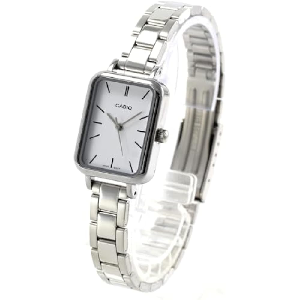 CASIO Casio Casio Standard Cheap Casio Chipukashi Watch Watch Watch Women's Brass Metal Silver Wh...