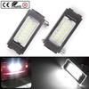2Pcs CanBus No Error LED License Plate Light For BMW Mini Cooper R56 R57 R58 R59 Error Free Bright White Number Lamp