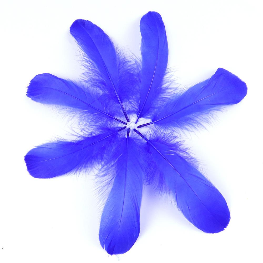 Goose Feather Diy Colorful Feather Soft Large Floating Feather Headdress Craft Decoration Material