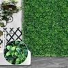 3 Pezzi Pianta Artificiale - Decorazione da Appendere per Esterno/Interno, Adatta per Giardino, Patio, Hotel, Ringraziamento, Parete Verde Finta Resistente, Decorazione per Cortile e Casa