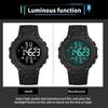 Men's Multifunctional Luminous Sports Watch - Outdoor Student Electronic Alarm Clock