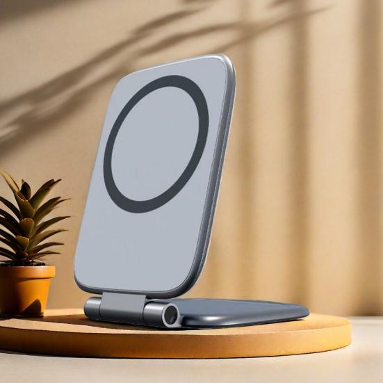 Magnetischer Handyhalter Faltbarer stoßfester Handy-Ständer mit verstellbarem Blickwinkel Auto-Navigations-Handyhalterung