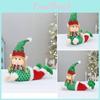 Cozy Fabric Elf Plush Toy In Sleigh Design Perfect For Christmas Party Decor