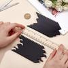 2 Styles Soap Scraper Shaping Tool Black Acrylic Mountains Flames Soap Scraper Shaping Tool for Cold Process Soap Scraper kits