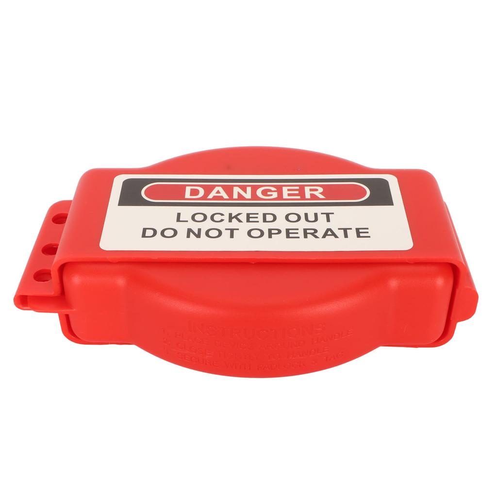Lockout Tagout Ventilsperre 25 bis 165 mm Energieisolierung Schlagfest Ventilsicherheitsverriegelung für Ausrüstung