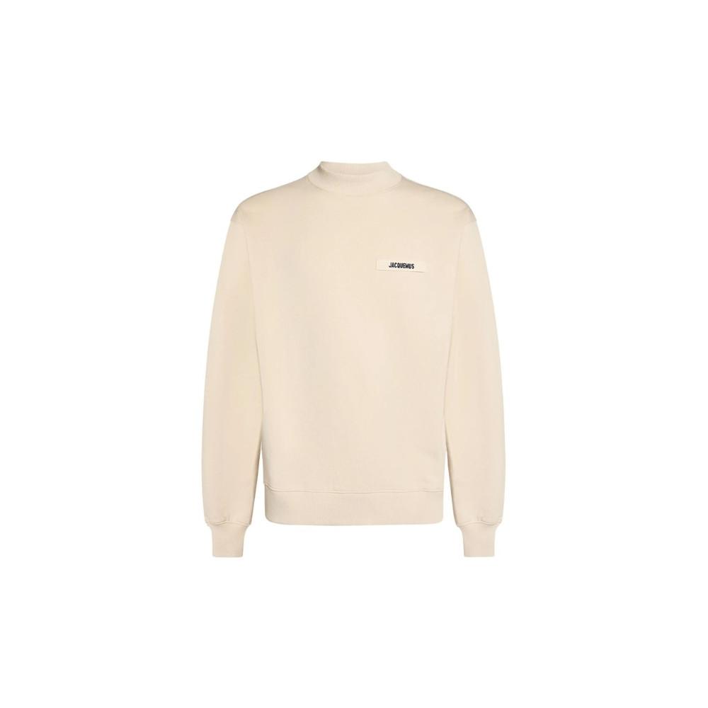 Sweat Jacquemus Gros Grain Beige