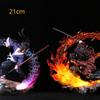 Figurka Demon Slayer 21CM Anime Figurky Bojová Forma Kokushibou Plus Tsugikuni Yoriichi PVC Tkanina skvělá pro každodenní použití