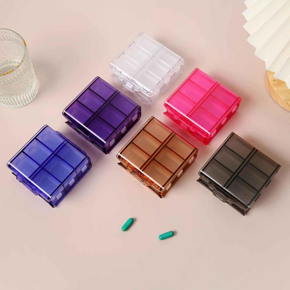 New Daily 12 Grids Portable Travel Premuim Pill Case Organizer Box Storage Container for Medicine Vitamin Supplement Fish Oils