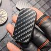 Carbon Fiber EDC Fidget Slider Adults Push Slider Fidget Toys EDC Stress Relief Antistress Hand Spinner ADHD Autism Sensory Toy