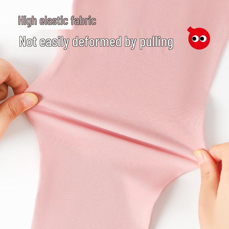 Hongdou Girls' Pure Cotton Antibacterial Thermal Underwear Set