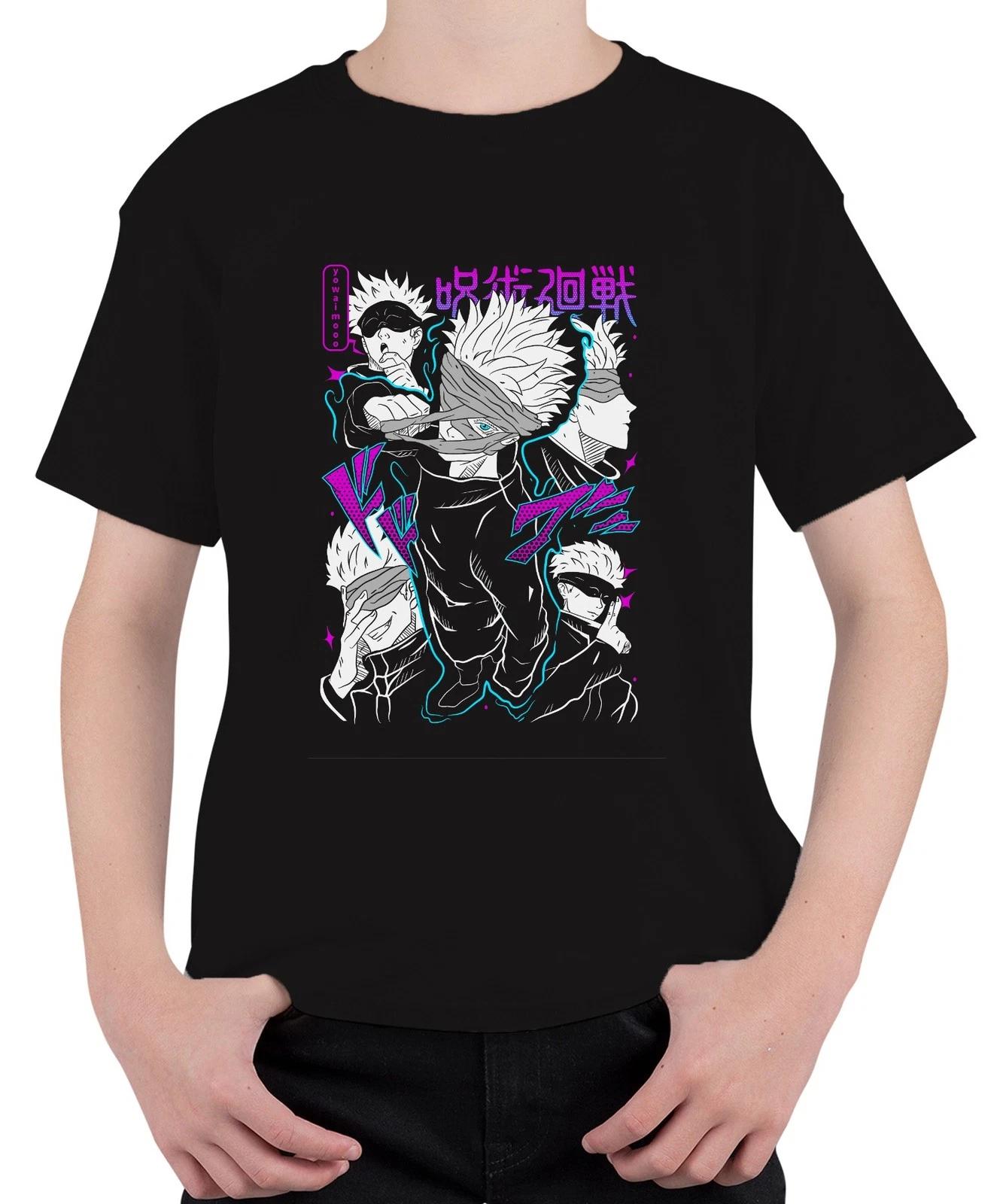 Satoru Gojo Jujutsu Kaisen Anime Manga Augenbinde Geschenk cool Unisex Kinder T- XXL
