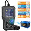 Multi-language Read Vehicle Information Car Diagnostic Tool OBD2 Code Reader Fault Code Scanner Code Reader YM519 Battery Tester Check Engine System