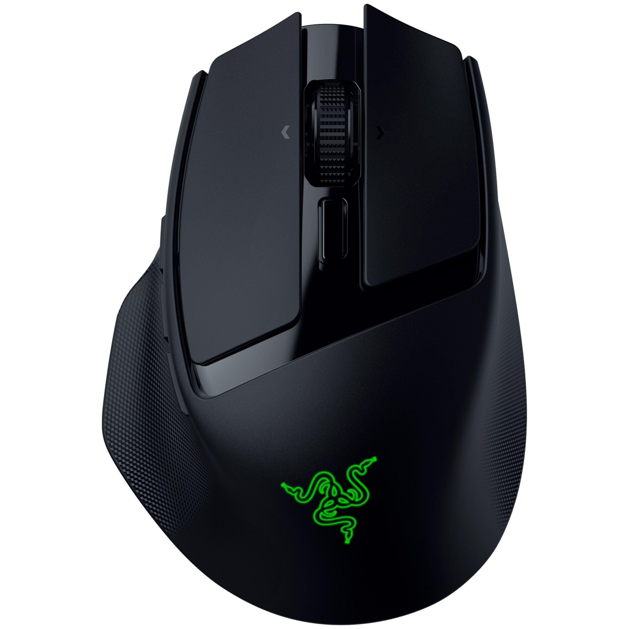 

Razer Basilisk Mobile Portable Ergonomic Wireless Gaming Wired Battery HyperScroll Tilt Focus Pro 18K Optical 3rd Generation Optical Mouse 7 RGB чорний
