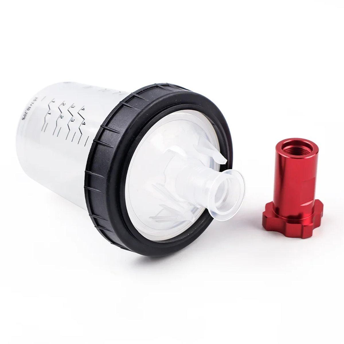 

2026 New 15Pcs Paint Mixing Cup H/O Quick Cup Tank 160ML Disposable Paint Cup with M14 Cup Adapter China Mainland