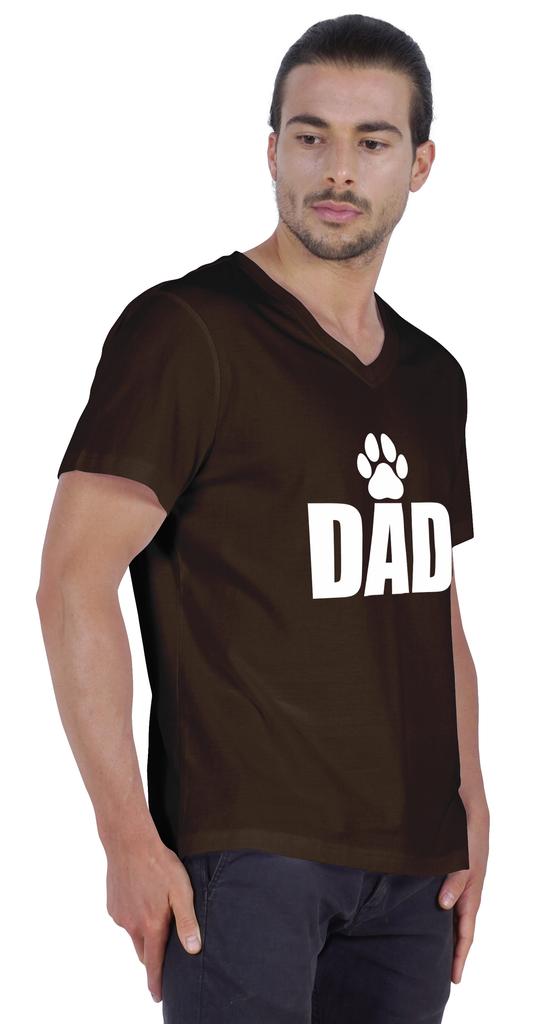 Inkmeso  Mens Tshirt     Dad   Graphic Tshirt For Dad's Cotton Jersey Tee Shirt For Dog