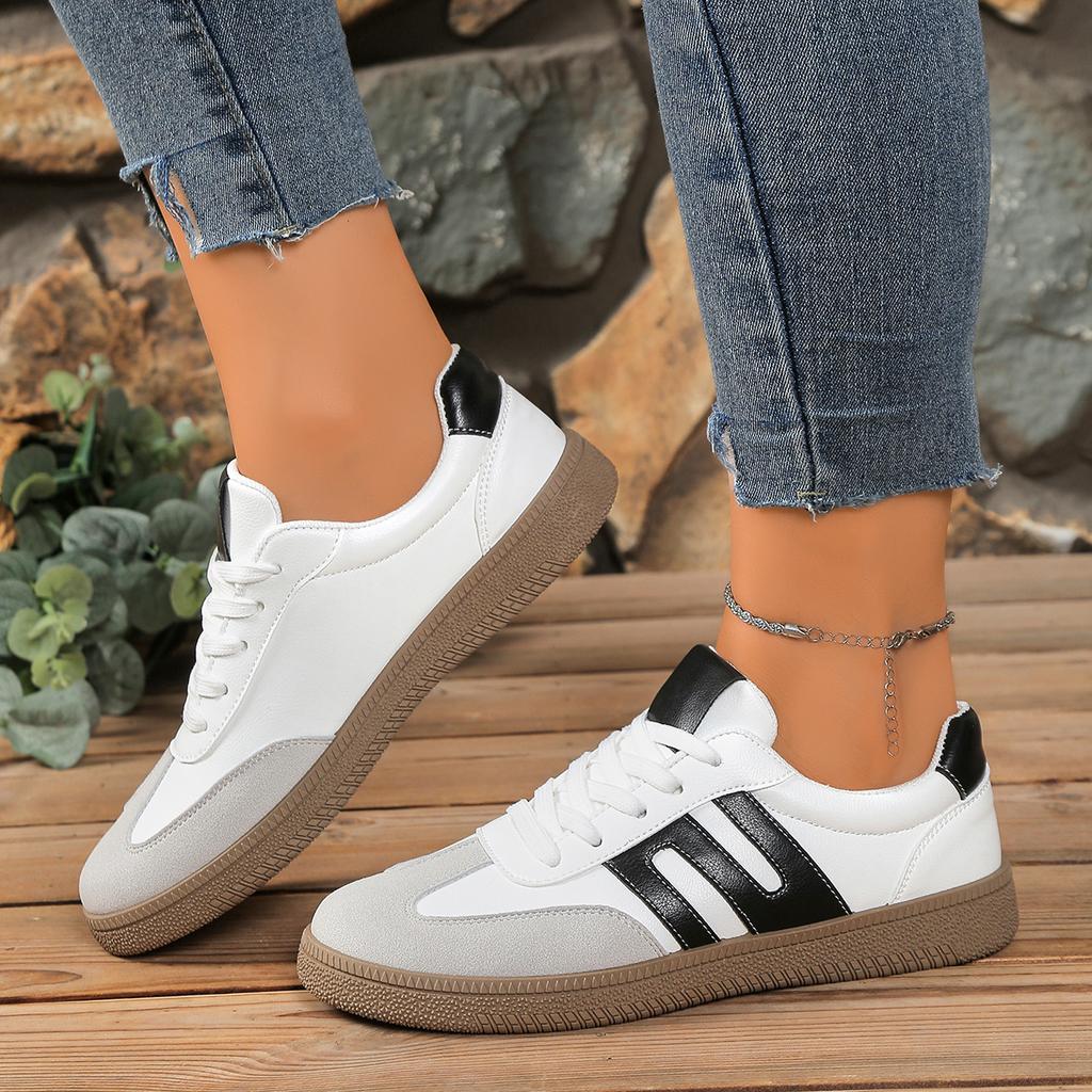 Fashion 2025 New Women Sneakers Comfortable Classical Shoes Outdoor Walking Sneakers Women Fashion Casual Flats Vulcanize Shoes Ladies