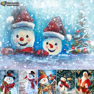 Diamond Embroidery Christmas Tree Santa Snowman 5D DIY Diamond Painting Cross Stitch Rhinestone