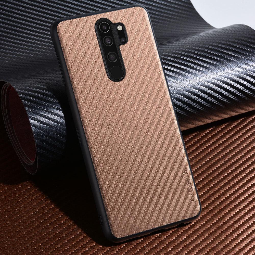 Carbon Fibre Texture Phone Case for Redmi Note 8 Pro Fashion Design Soft Back Cove Case Funda for Redmi Note 8T