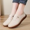Women Soft Casual Shoes Loafers Simple Elegant Summer Sneakers Breathable Leather Moccasins Shoes Plus Size
