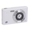 Digital Camera 16x Zoom 4K 48MP 2.4 Inch   Screen Anti Shake Video Recording Compact Digital Camera for Travel with Flash