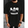 European Sizes Men's Punk Merchandise Featuring The Lagwagon Print, Perfect for Concerts, Workouts, And Everyday Wear