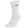 Nike Everyday Cushioned Dri-FIT 3-Pack Socks, Unisex White Socks