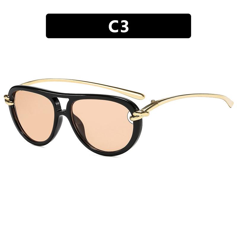 Ins Popular Fashion Sunglasses Women Brand Designer Luxury Sun Glasses Sex Vintage Oversized Sunglasses Female