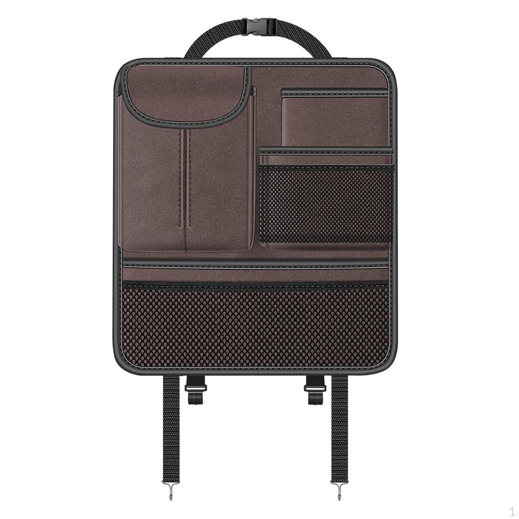 Car Back Seat Protector Storage Tissue Holder Keep Clean and Tidy Size 33x25x15cm Multipurpose