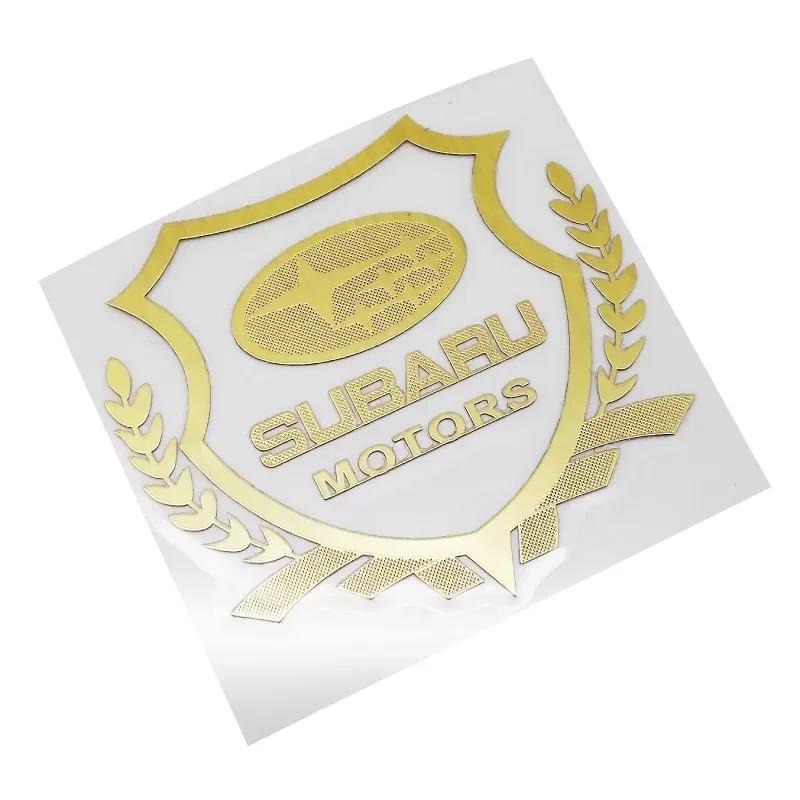For Subaru BRZ XV Tribeca Impreza Forester WRX Legacy Outback STI Plastic Sticker Car Styling Waterproof Decal Auto Accessories Y7