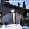 Super Bright 184 LED Solar Light Outdoor Motion Sensor Solar Wall Light IP65 Waterproof 3 Working Modes Solar Floodlight