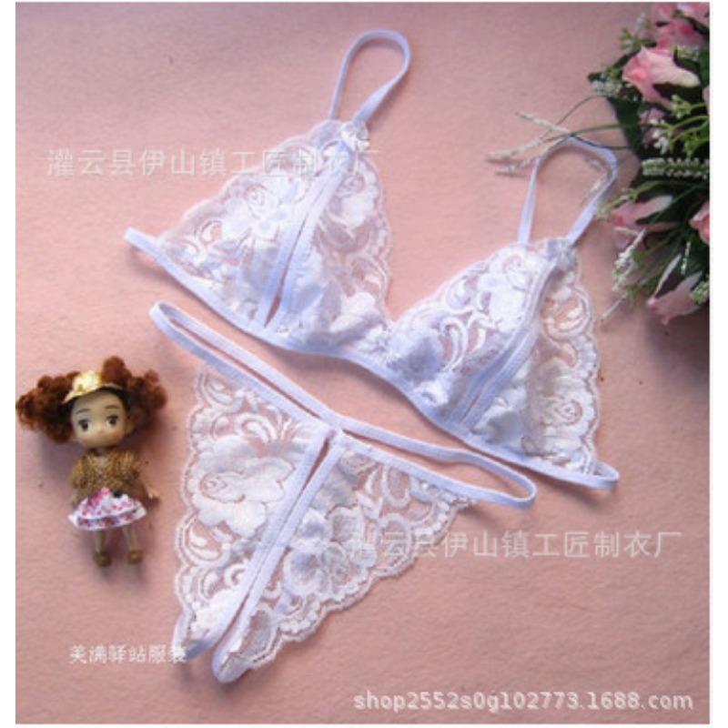 Sex underwear new sexy lace perspective suspender panties temptation swimsuit