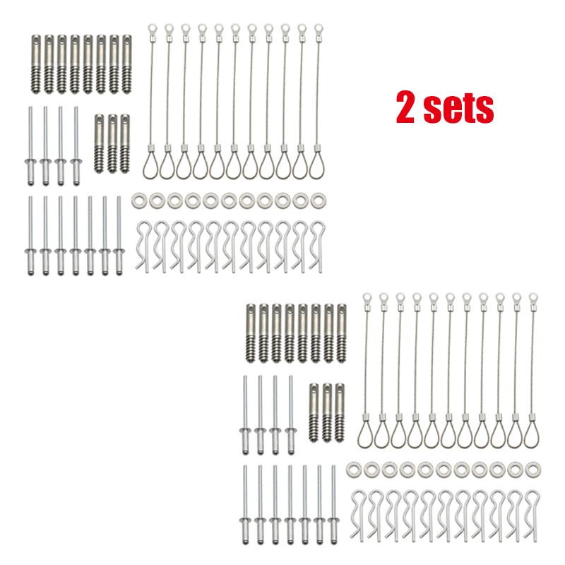 

Stainless Steel Clutch Cover Pin Kit Quick Release Tool Belt Cover For Can-Am Can Am Maverick X3 2017 2018 2019 2020 ATV Parts 2 set