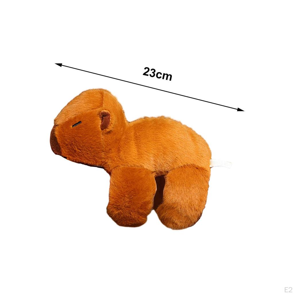 Plush Capybara Slap Bracelets Stuffed Animal Soft Birthday Gifts Lifelike Party Favor