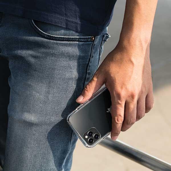 Etui Do iPhone 11 Pro Max UNIQ LifePro Tinsel Czarne