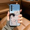 BL-M- Manhwa R-roses Black Soft Silicone Phone Case for Samsung Galaxy A73, A71, A72, A70, A53, A52, A51