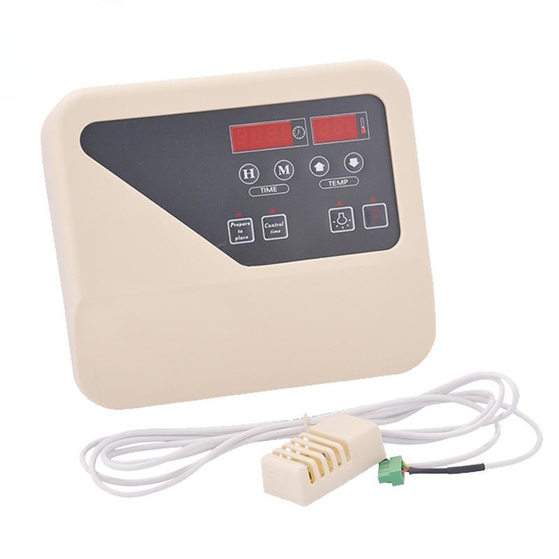 Sauna furnace external controller: dry steamer knob digital display controller, precise temperature control probe connector