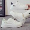 Yuechen 2025 Spring and Autumn Popular Student Leisure Sports Little White Shoes Korean Version Ins Fashion Versatile and Comfortable Board Shoes
